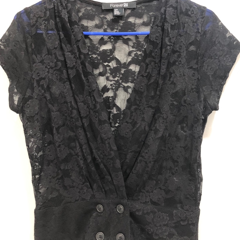 Forever 21 Lace Shrug